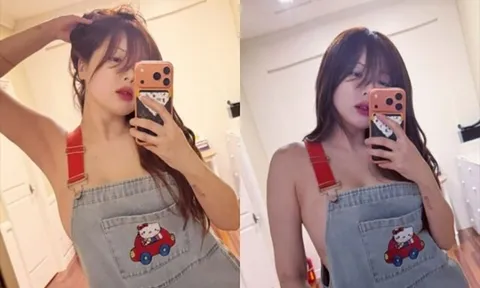 HyunA gây chú ý với ảnh selfie táo bạo giữa đêm