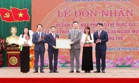 ‘Lễ hội Tết Doi’ của người Mường được công nhận Di sản quốc gia