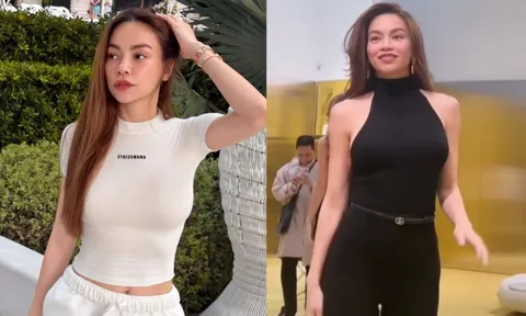 Hồ Ngọc Hà lộ rõ vóc dáng sau hai lần sinh nở qua clip hậu trường