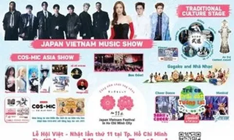 Lễ hội Việt - Nhật lần thứ 11 lần thúc đẩy giao lưu văn hóa, giáo dục