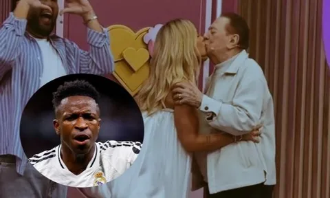 Vinicius 'thả tim' clip bạn gái hôn người đàn ông khác