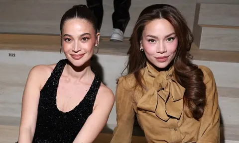 Hồ Ngọc Hà 'đọ sắc' với sao nữ đình đám mang dòng máu lai Úc - Philippines