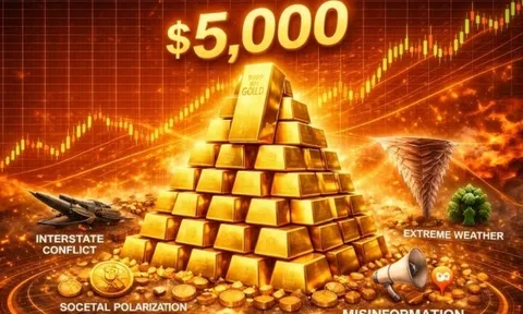 Giá vàng hôm nay 2/3/2026 tăng nhanh, nhà đầu tư đẩy mạnh tích lũy, Phố Wall tiếp tục lạc quan, đỉnh của tuần này sẽ là 5.500 USD?