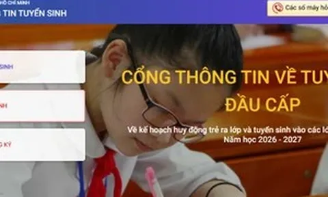 Ngày mai (3/3) là hạn cuối để rà soát dữ liệu tuyển sinh đầu cấp