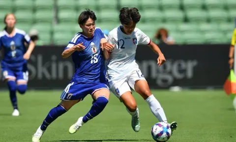 Tuyển nữ Nhật Bản thắng 2-0, áp đảo hoàn toàn Đài Bắc Trung Hoa