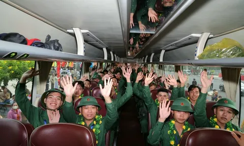 Nô nức 'ngày hội tòng quân' tại các tỉnh Đồng bằng sông Cửu Long