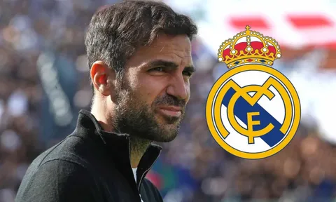 Fabregas trước cơ hội dẫn dắt Real Madrid