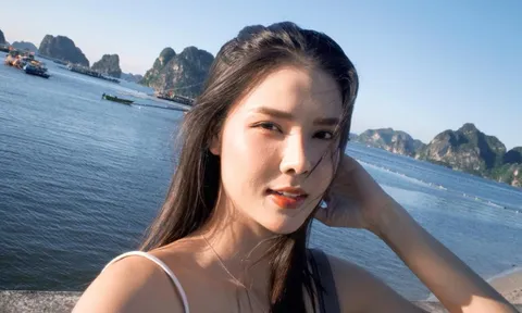 Người mẫu Kỳ Hân trúng số