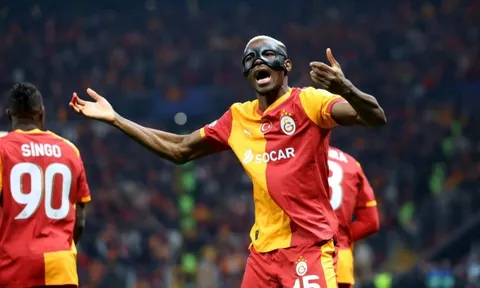 Osimhen viết lại lịch sử Champions League cho Nigeria