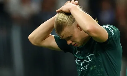 80 phút thất vọng của Haaland trước Real Madrid