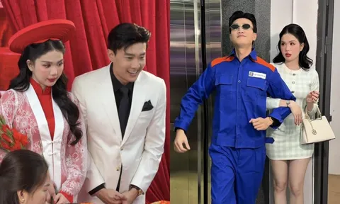 Ngọc Trinh phản ứng khi Quốc Trường công khai ảnh cưới