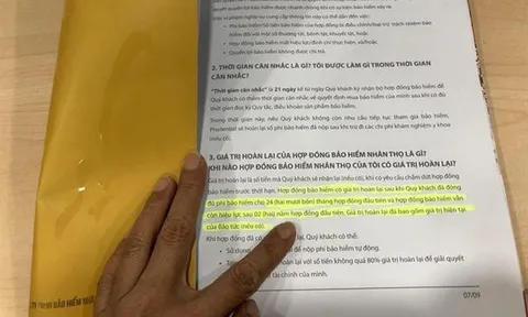 Đóng 150 triệu tiền phí bảo hiểm nhân thọ suốt 5 năm, đến khi dừng hợp đồng, người đàn ông chỉ nhận về 20 triệu
