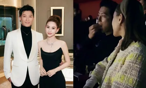 Đậu Kiêu tình tứ bên vợ là ái nữ tỷ phú sau loạt tin đồn ly hôn