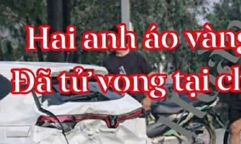 Bác bỏ thông tin 2 CSGT Thanh Hóa tử vong khi truy đuổi phương tiện vi phạm