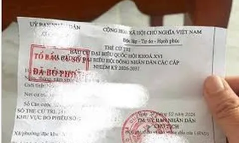 Bộ Công an cảnh báo khi đăng ảnh thẻ cử tri lên mạng xã hội