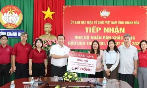 Ngay trong tâm lũ, Agribank hỗ trợ khẩn cấp 11 tỷ đồng các tỉnh Nam Trung Bộ và Tây Nguyên