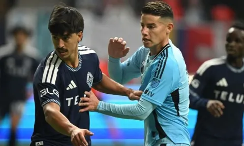 Trận ra mắt ác mộng của James Rodriguez