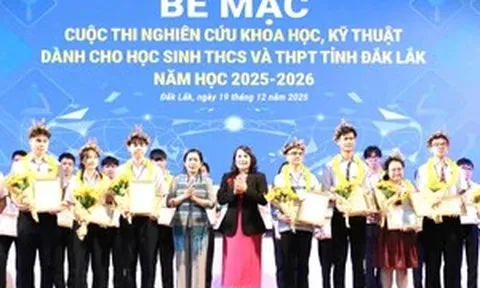 Tổ chức thi nghiên cứu KH-KT cấp quốc gia dành cho học sinh trung học từ 20-22/3
