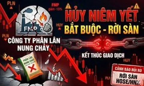 Một công ty sản xuất phân bón 66 năm tuổi sắp bị huỷ niêm yết bắt buộc, rời sàn HOSE