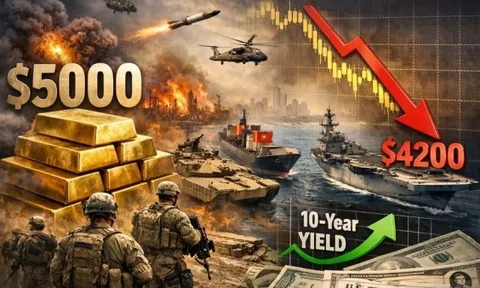 Giá vàng hôm nay 20/3/2026 giảm sốc, sẽ còn tiếp tục tuột dốc? 'Cơn bão hoàn hảo' khiến vàng không còn là nơi trú ẩn an toàn