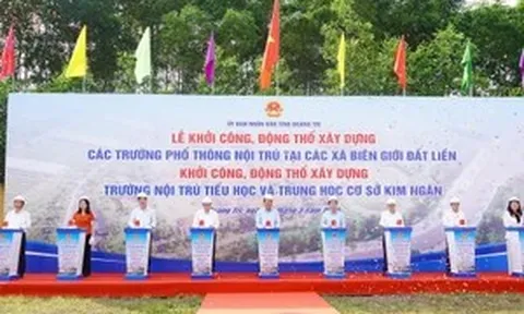 Xây trường nội trú tạo bước chuyển căn bản cho giáo dục vùng khó Quảng Trị