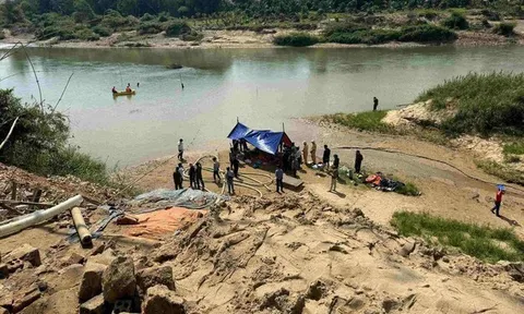 Đại úy công an hy sinh trong khi truy bắt "cát tặc"