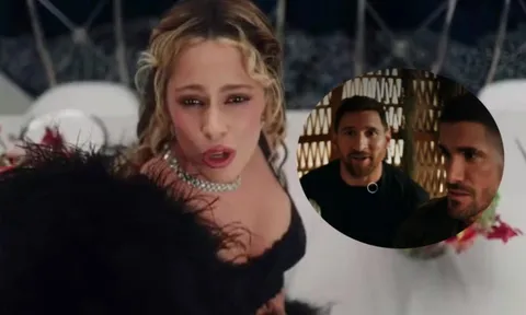 Messi xuất hiện trong MV của nữ ca sĩ
