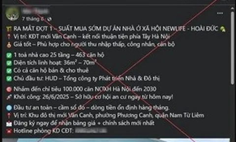 Xử phạt 2 trường hợp rao bán "suất ngoại giao", "suất nội bộ" nhà ở xã hội