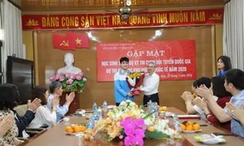 Sở GD&ĐT Hưng Yên gặp mặt, động viên học sinh dự Kỳ thi chọn đội tuyển Olympic