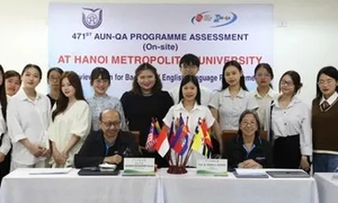 Hai chương trình đào tạo của Trường ĐH Thủ đô Hà Nội đạt chuẩn AUN-QA
