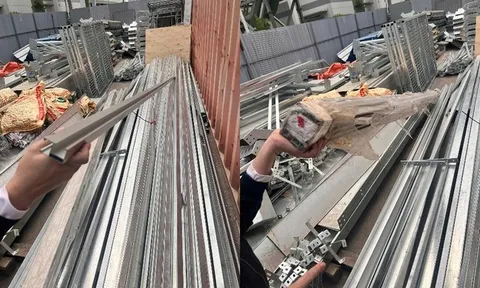 Khởi tố 3 đối tượng trộm 1.600 thanh ray nhôm trị giá 500 triệu đồng