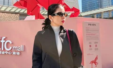 Lệ Quyên lên đồ sang chảnh, tiết lộ lý do lần đầu đi Trung Quốc