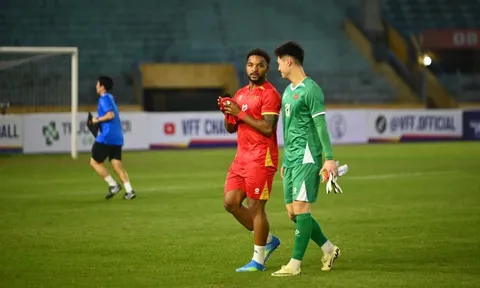 Sân Hàng Đẫy thưa khán giả ở trận thắng của tuyển Việt Nam