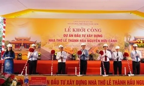 Quảng Trị khởi công xây dựng nhà thờ Lễ Thành hầu Nguyễn Hữu Cảnh