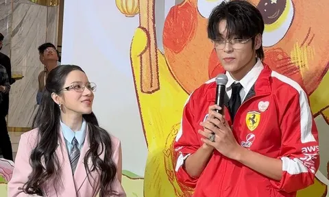 Khoảnh khắc LyLy 'đụng mặt' Vĩnh Đam sau khi đóng phim Trấn Thành đang gây sốt