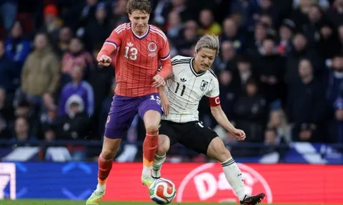 Nhật Bản cho thấy đẳng cấp trước Scotland