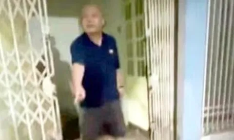 Tạm giữ người đàn ông hành hung người phụ nữ đang bế con nhỏ