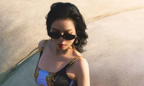 Lệ Quyên diện áo tắm một mảnh khoe dáng ở tuổi 45