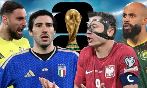 Đội hình trị giá 600 triệu bảng lỡ hẹn với World Cup 2026