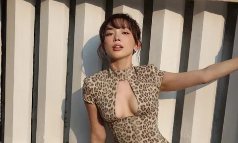 Tóc Tiên sợ hớ hênh