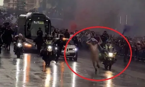 CĐV khỏa thân làm náo loạn Real Madrid