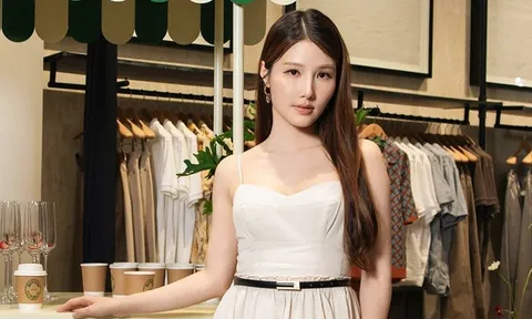 Sắc vóc gây chú ý của 'dâu hào môn' Diễm My 9X