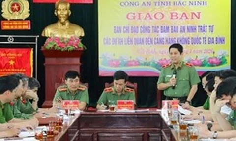 Bảo đảm an ninh trật tự cho dự án Cảng hàng không quốc tế Gia Bình