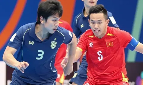Futsal Việt Nam thua Thái Lan