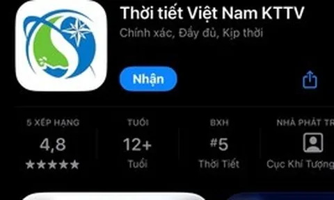 Ra mắt ứng dụng cảnh báo thời tiết nguy hiểm