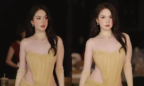 Ngọc Trinh diện váy xuyên thấu, vẻ đẹp căng tràn khó rời mắt