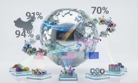 EU ‘bắt tay’ Mỹ phát triển cung ứng khoáng sản chiến lược nhằm giảm phụ thuộc vào Trung Quốc