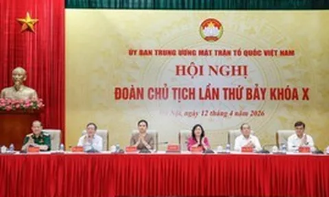 Khai mạc hội nghị Đoàn Chủ tịch Trung ương Mặt trận Tổ quốc Việt Nam lần thứ 7 khóa X