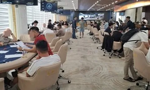 Triệt xóa tụ điểm tổ chức đánh bạc trái phép "núp bóng" giải đấu Poker