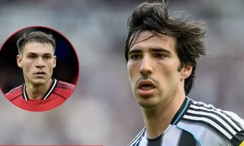 Ugarte thành bước ngoặt cho MU trong thương vụ Tonali